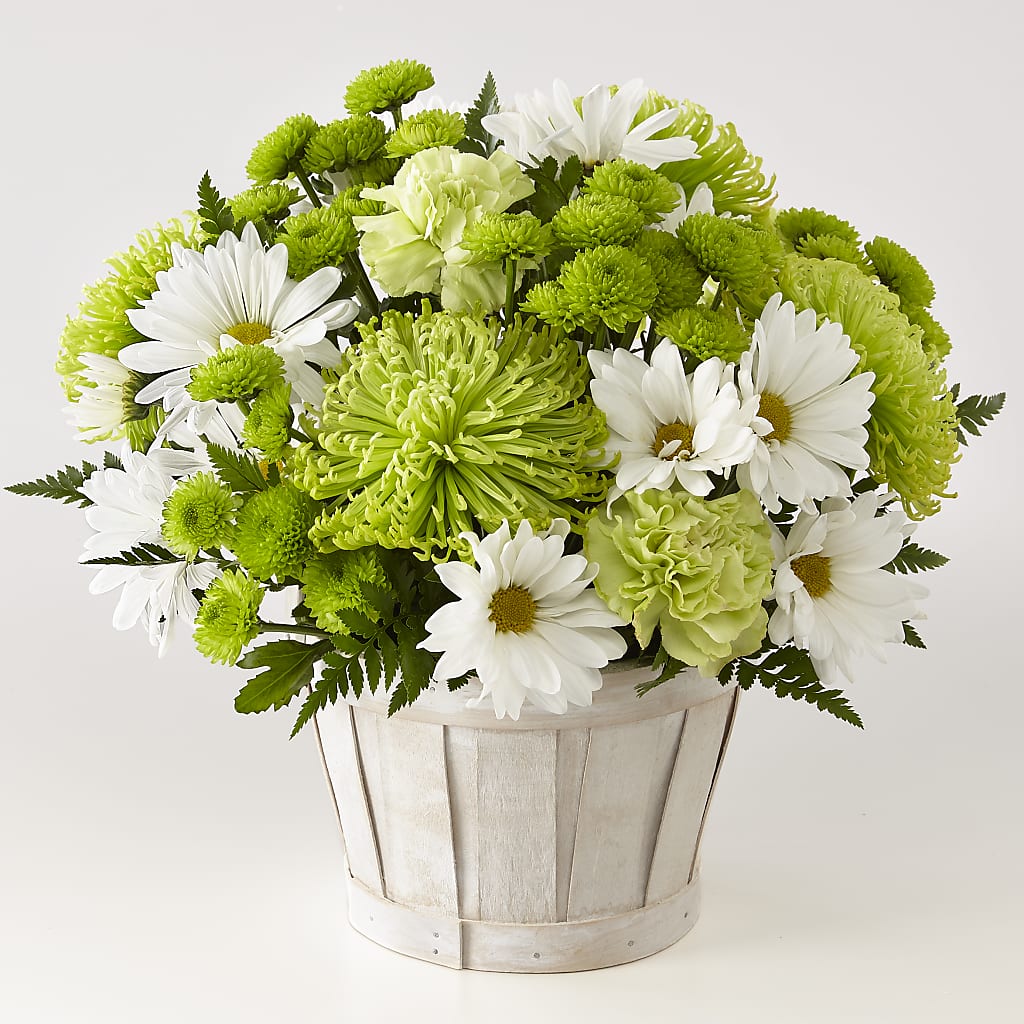 Lucky Charm Basket (Standard) – GOOSEBERRIES FLOWER SHOP BY BERKOT'S, Twin Lakes WI