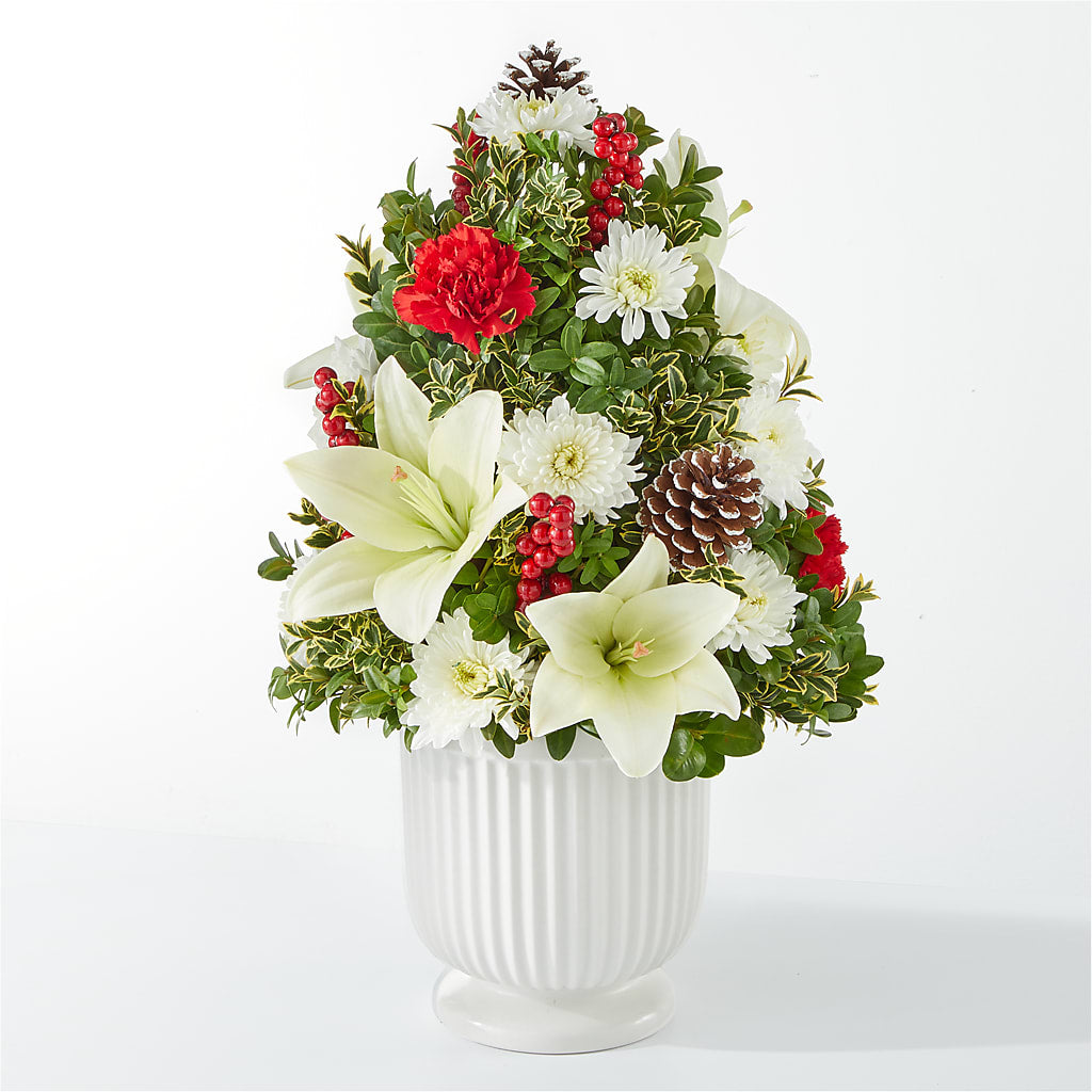 Festive Moments Tree – GOOSEBERRIES FLOWER SHOP BY BERKOT'S, Twin Lakes WI