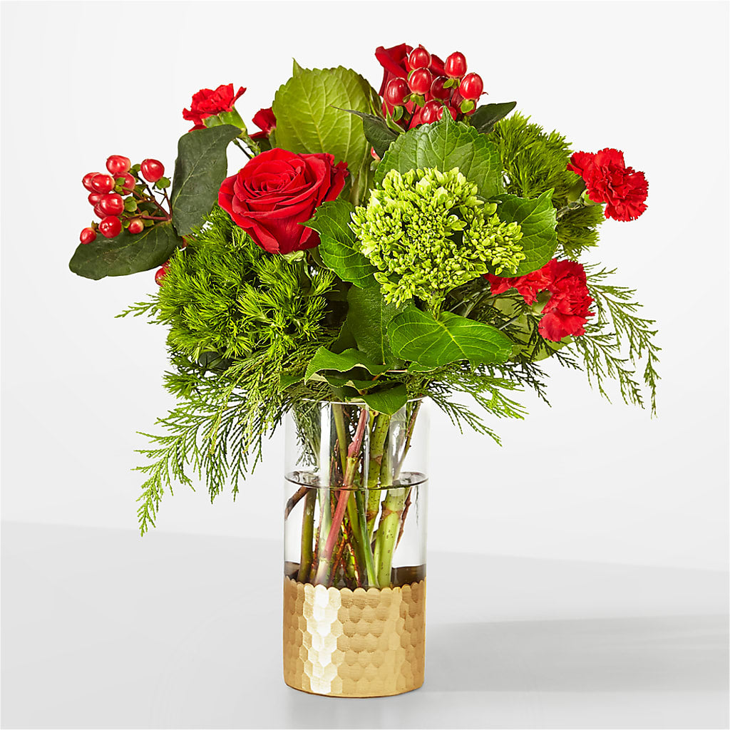 Plaid Throw Bouquet – GOOSEBERRIES FLOWER SHOP BY BERKOT'S, Twin Lakes WI