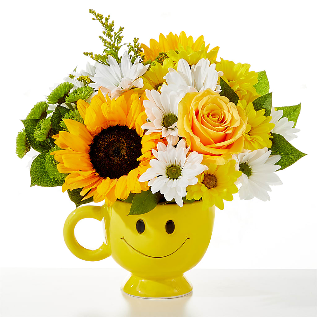 Be Happy Bouquet – GOOSEBERRIES FLOWER SHOP BY BERKOT'S, Twin Lakes WI