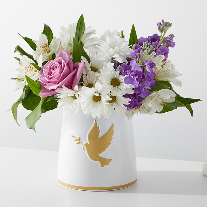 Garden of Peace Bouquet – GOOSEBERRIES FLOWER SHOP BY BERKOT'S, Twin Lakes WI