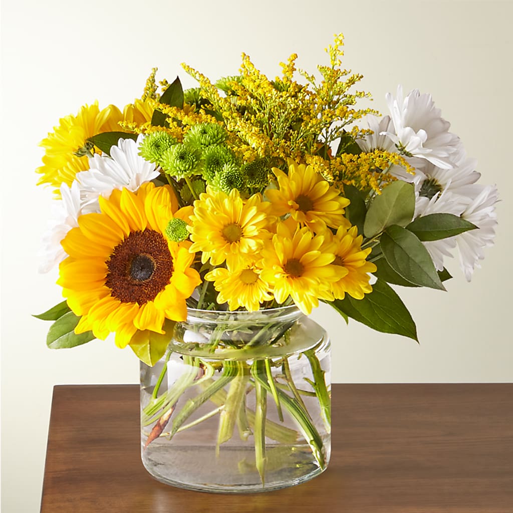 Hello Sunshine Bouquet – GOOSEBERRIES FLOWER SHOP BY BERKOT'S, Twin Lakes WI