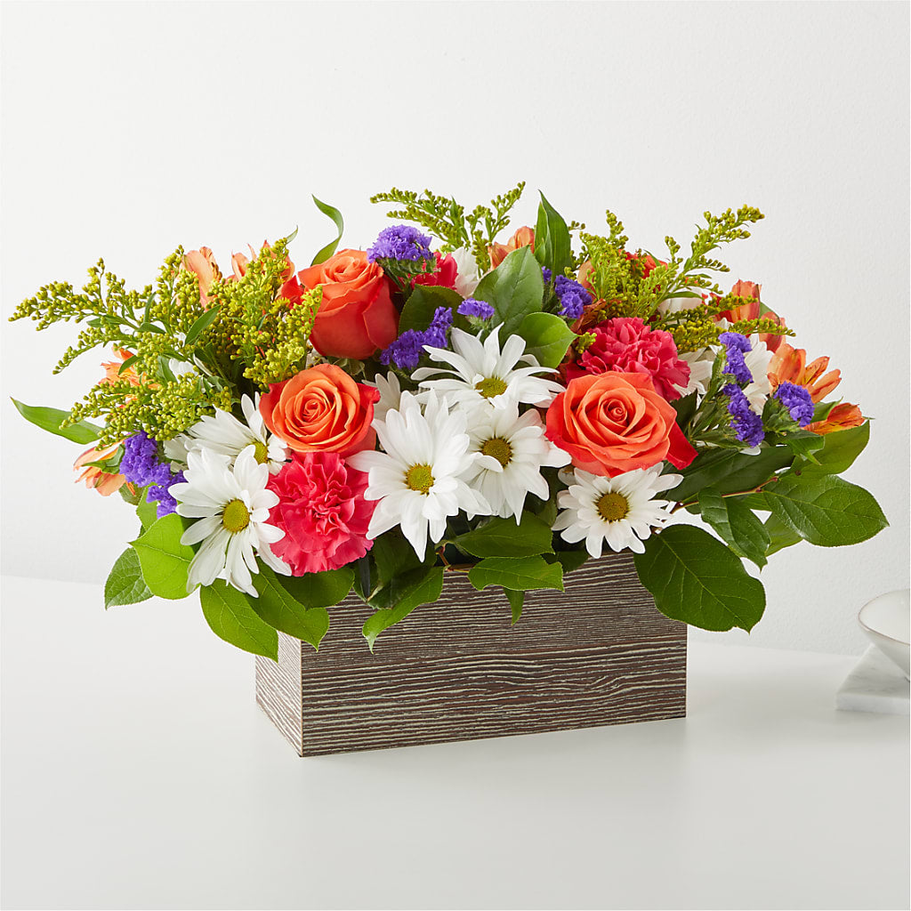Oopsie Daisy Box Bouquet – GOOSEBERRIES FLOWER SHOP BY BERKOT'S, Twin Lakes WI