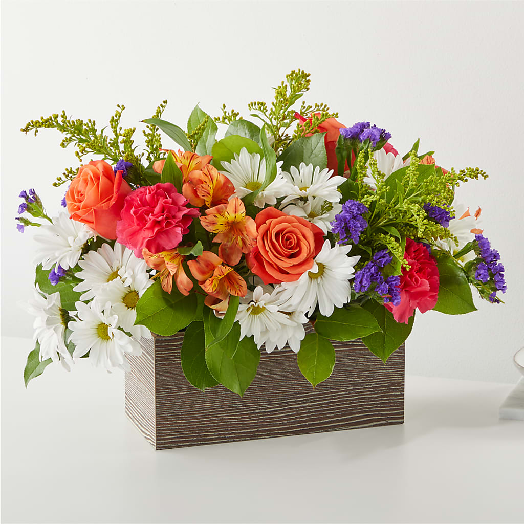 Oopsie Daisy Box Bouquet – GOOSEBERRIES FLOWER SHOP BY BERKOT'S, Twin Lakes WI