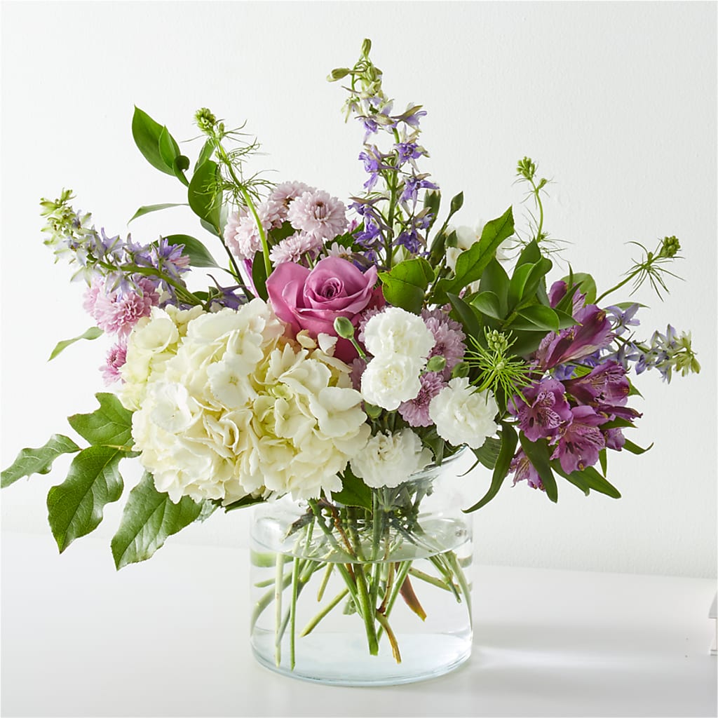 Violet Caress Bouquet – GOOSEBERRIES FLOWER SHOP BY BERKOT'S, Twin Lakes WI