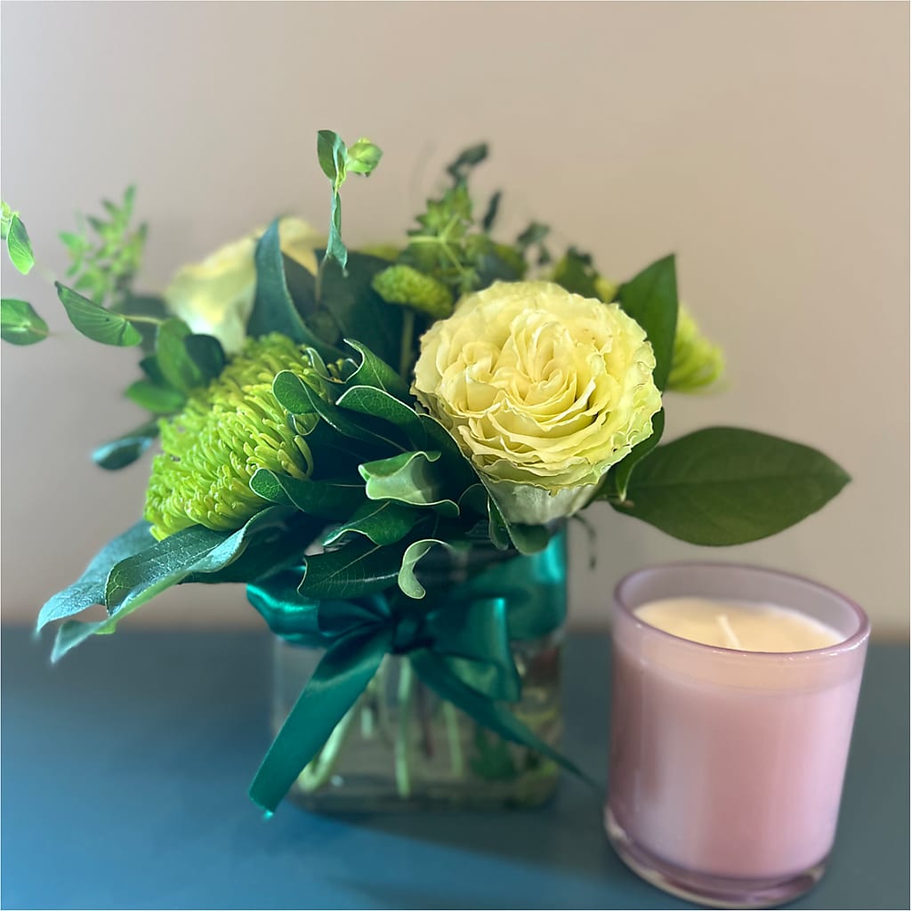 Emerald Forest Bouquet – GOOSEBERRIES FLOWER SHOP BY BERKOT'S, Twin Lakes WI
