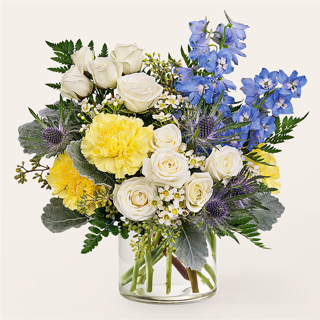 Lemon Sorbet Bouquet – GOOSEBERRIES FLOWER SHOP BY BERKOT'S, Twin Lakes WI