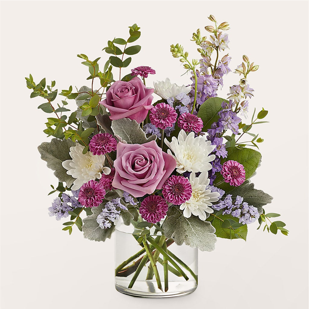 Violet Frost Bouquet – GOOSEBERRIES FLOWER SHOP BY BERKOT'S, Twin Lakes WI