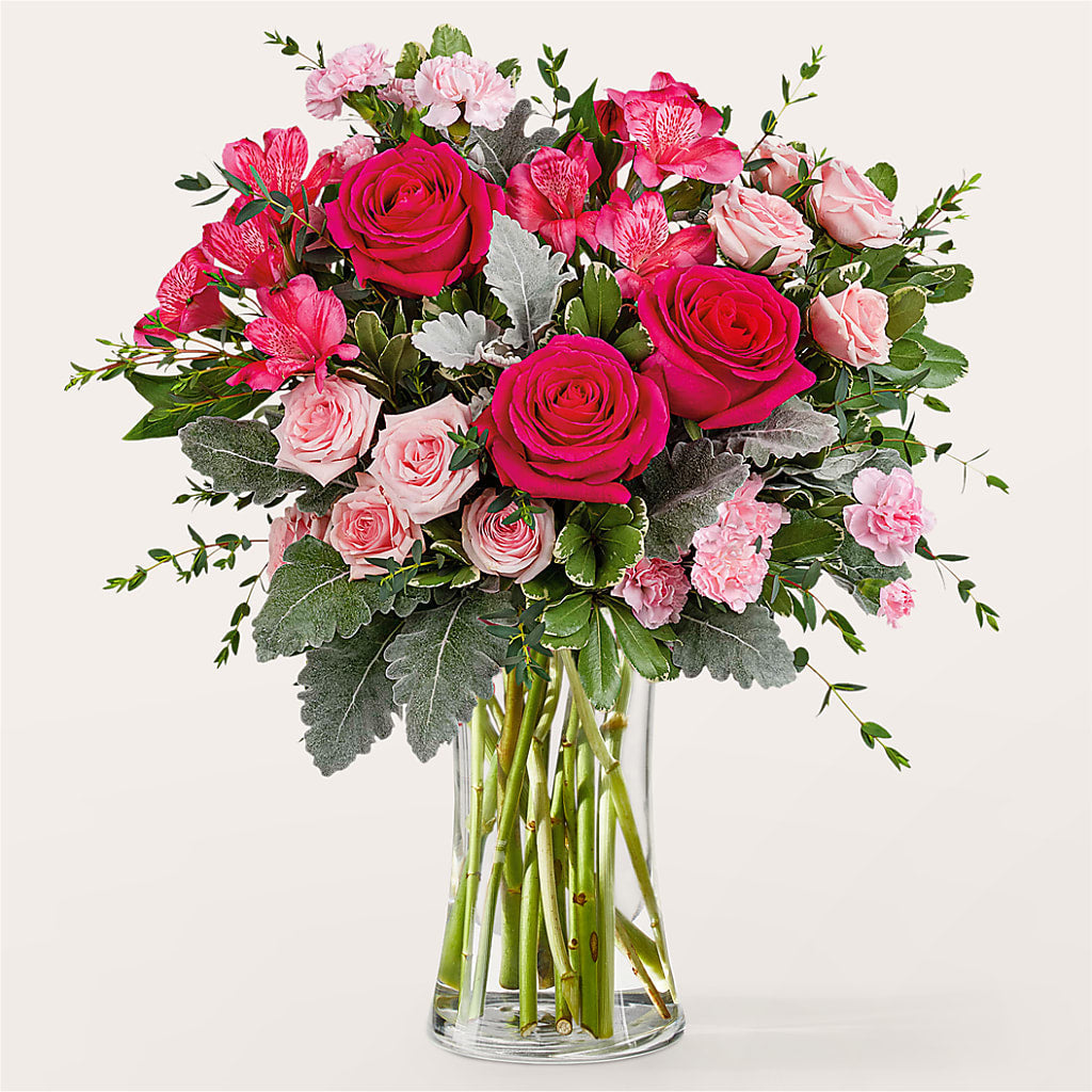 Tickled Pink Bouquet – GOOSEBERRIES FLOWER SHOP BY BERKOT'S, Twin Lakes WI