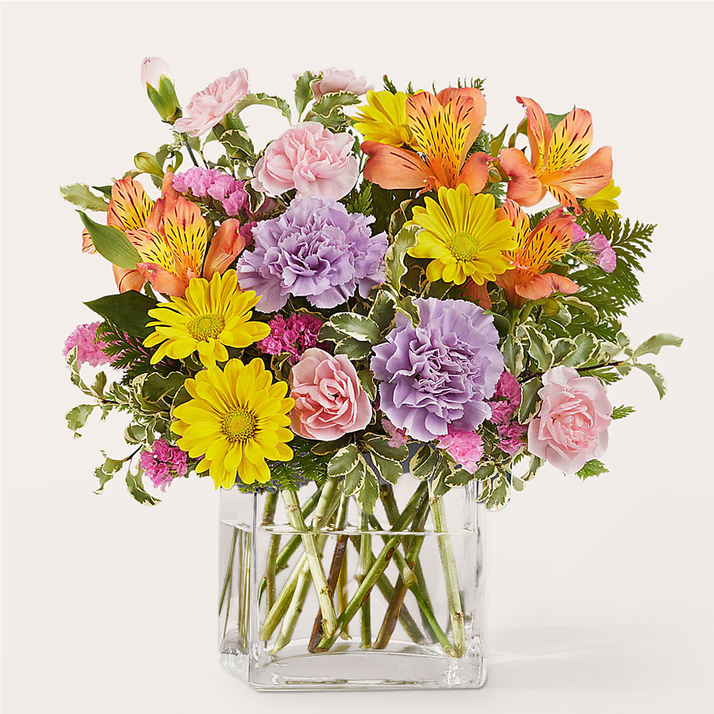 Shades of Happiness Bouquet – GOOSEBERRIES FLOWER SHOP BY BERKOT'S, Twin Lakes WI