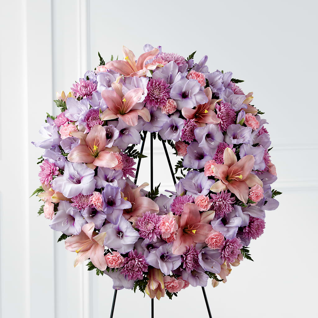 Beloved Friend Wreath – GOOSEBERRIES FLOWER SHOP BY BERKOT'S, Twin Lakes WI