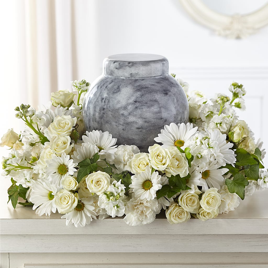 Timeless Tribute Cremation Adornment – GOOSEBERRIES FLOWER SHOP BY BERKOT'S, Twin Lakes WI