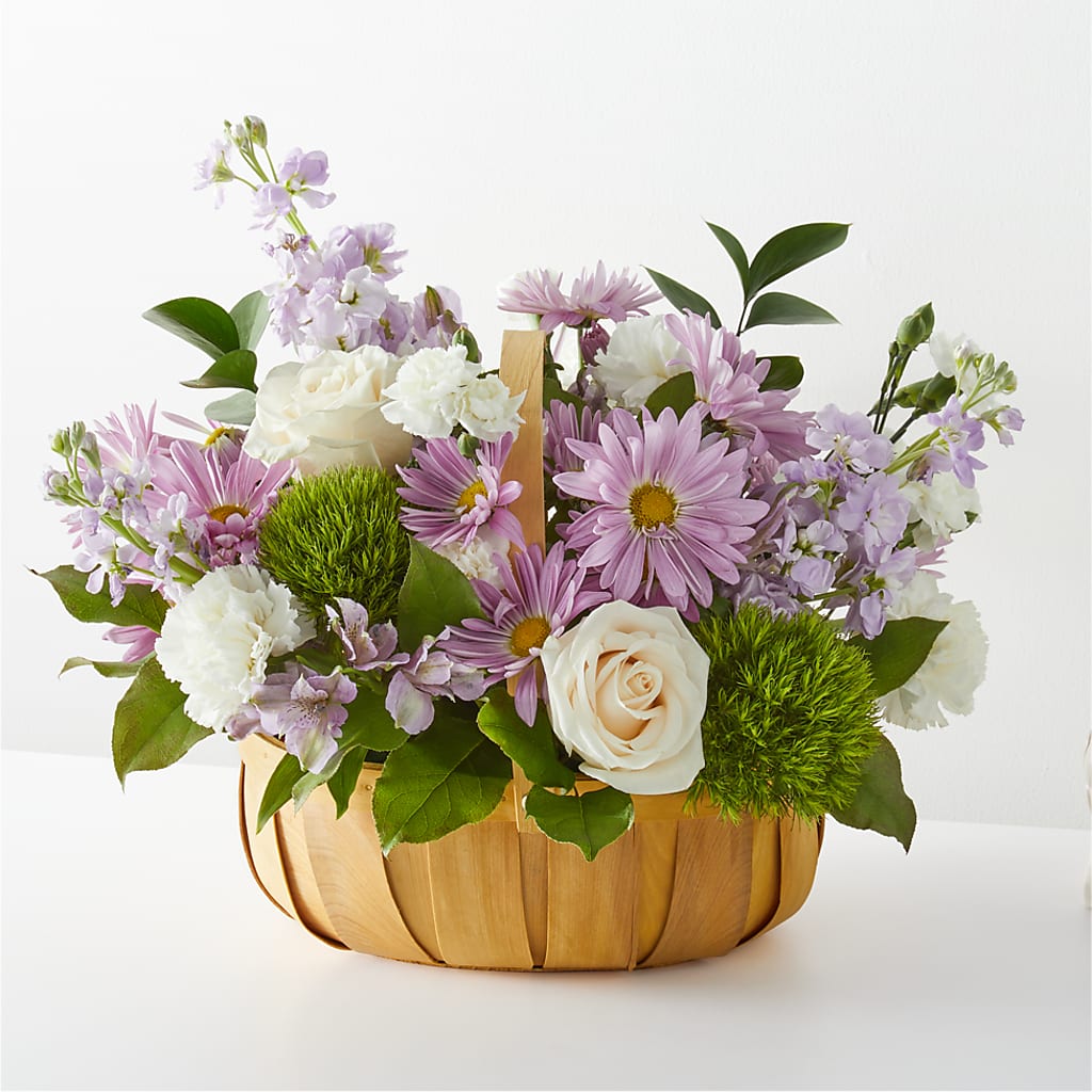 Peace & Love Basket – GOOSEBERRIES FLOWER SHOP BY BERKOT'S, Twin Lakes WI