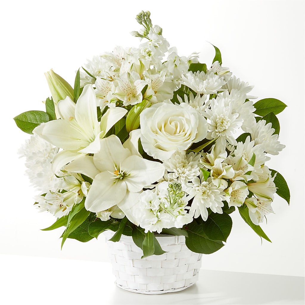 Peaceful Reflections Arrangement – GOOSEBERRIES FLOWER SHOP BY BERKOT'S, Twin Lakes WI