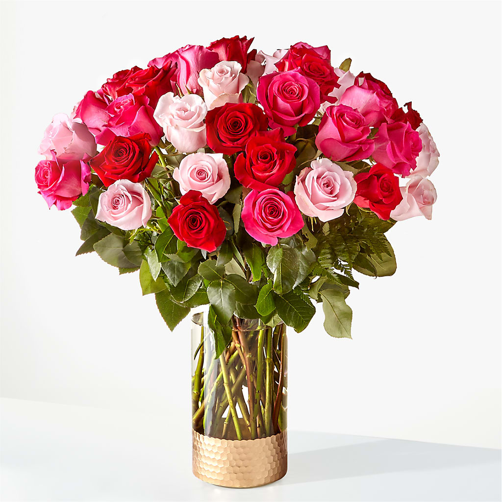 Love Notes Rose Bouquet – GOOSEBERRIES FLOWER SHOP BY BERKOT'S, Twin Lakes WI