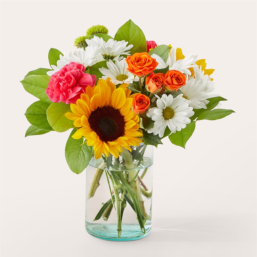 Sun-drenched Blooms Bouquet – GOOSEBERRIES FLOWER SHOP BY BERKOT'S, Twin Lakes WI
