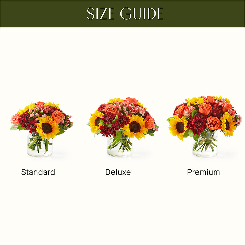 September Sunset Bouquet – GOOSEBERRIES FLOWER SHOP BY BERKOT'S, Twin Lakes WI