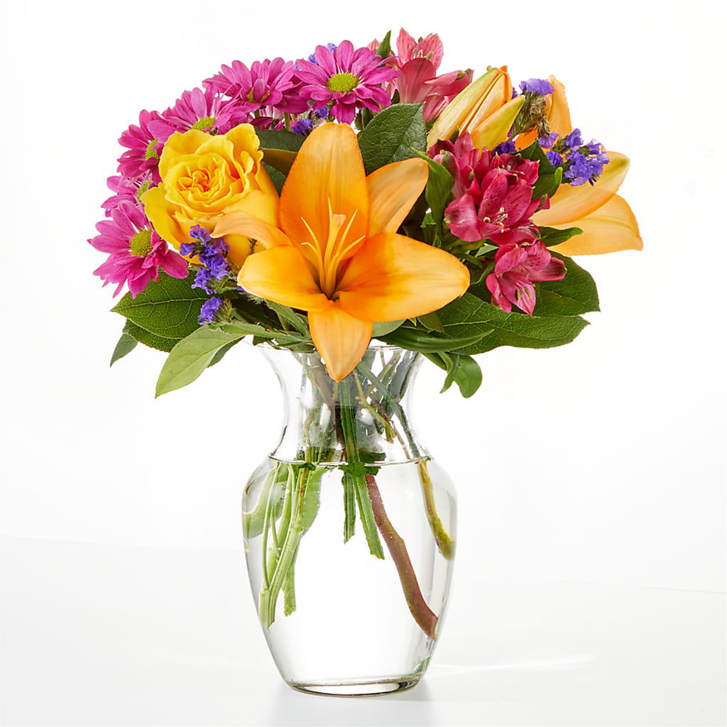 Colorful Visions Bouquet – GOOSEBERRIES FLOWER SHOP BY BERKOT'S, Twin Lakes WI