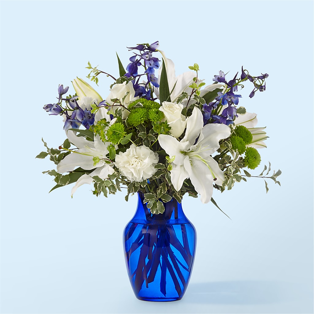 Santorini Bouquet – GOOSEBERRIES FLOWER SHOP BY BERKOT'S, Twin Lakes WI