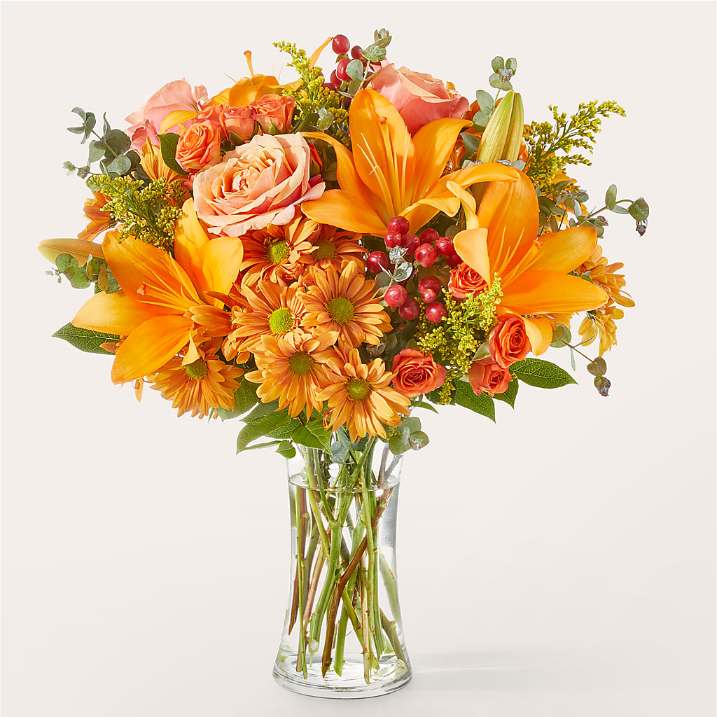 Harvest Hayride Bouquet – GOOSEBERRIES FLOWER SHOP BY BERKOT'S, Twin Lakes WI