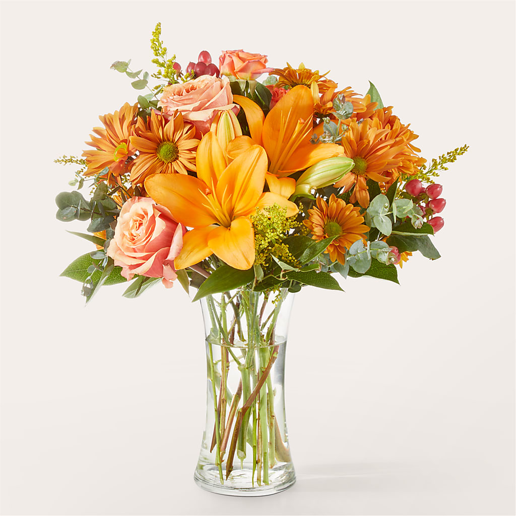 Harvest Hayride Bouquet – GOOSEBERRIES FLOWER SHOP BY BERKOT'S, Twin Lakes WI