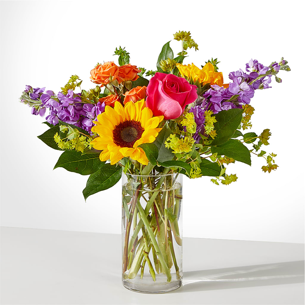 Vibrant Greetings Bouquet – GOOSEBERRIES FLOWER SHOP BY BERKOT'S, Twin Lakes WI