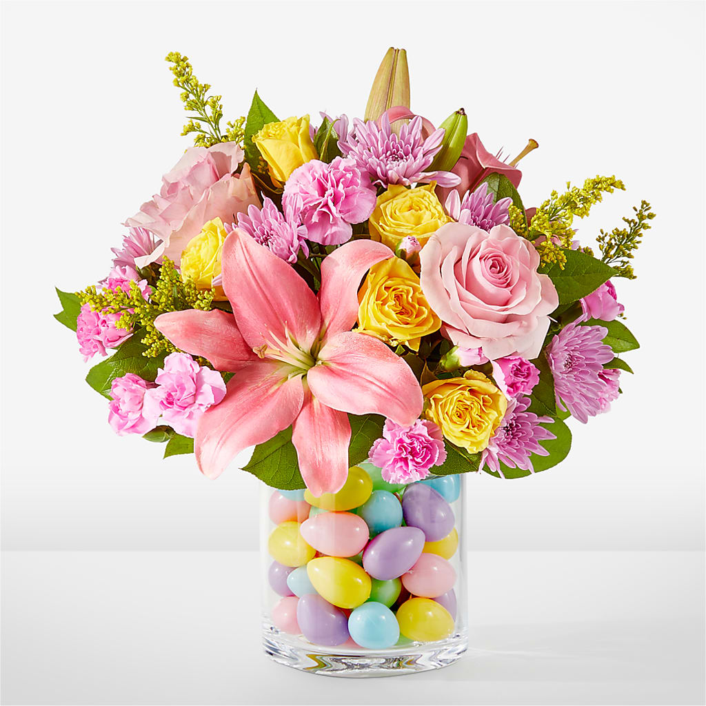 Easter Egg Hunt Bouquet – GOOSEBERRIES FLOWER SHOP BY BERKOT'S, Twin Lakes WI