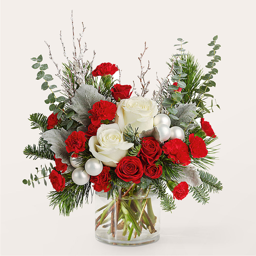 Trimming the Tree Bouquet – GOOSEBERRIES FLOWER SHOP BY BERKOT'S, Twin Lakes WI