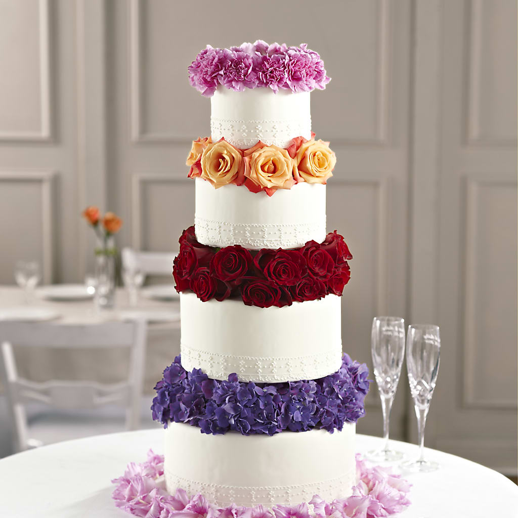 Infinite Love Cake Décor – GOOSEBERRIES FLOWER SHOP BY BERKOT'S, Twin Lakes WI