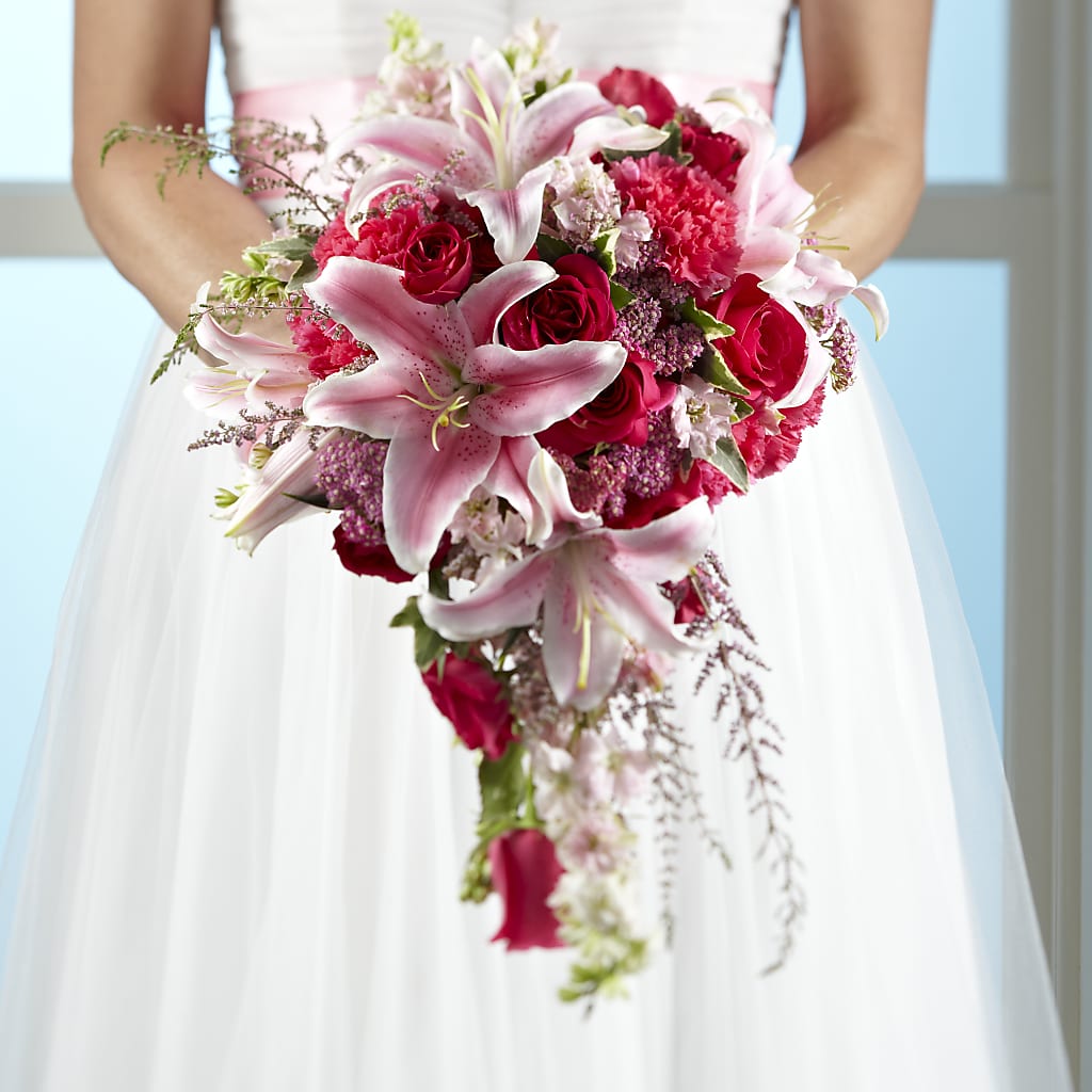 Lily & Rose Bouquet – GOOSEBERRIES FLOWER SHOP BY BERKOT'S, Twin Lakes WI