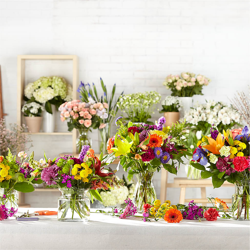 Bold & Bright – A Florist Original – GOOSEBERRIES FLOWER SHOP BY BERKOT'S, Twin Lakes WI