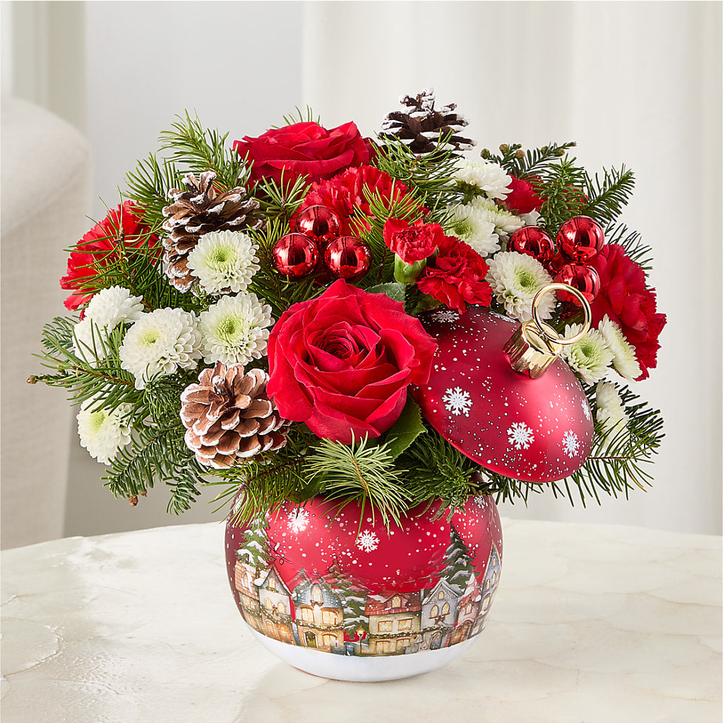 Christmas Carols Ornament – GOOSEBERRIES FLOWER SHOP BY BERKOT'S, Twin Lakes WI