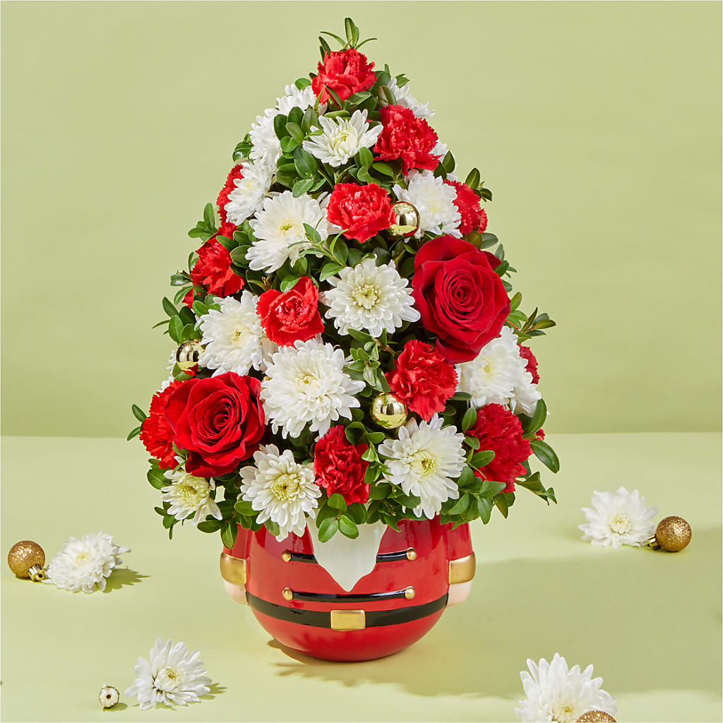 Royal Nutcracker Tree – GOOSEBERRIES FLOWER SHOP BY BERKOT'S, Twin Lakes WI