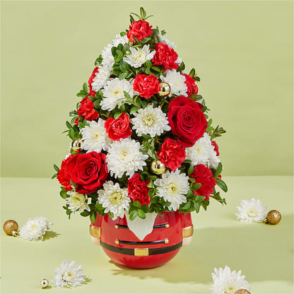 Royal Nutcracker Tree – GOOSEBERRIES FLOWER SHOP BY BERKOT'S, Twin Lakes WI