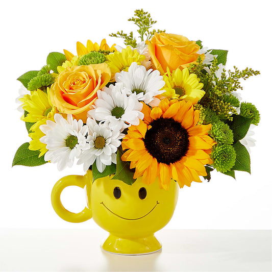 Be Happy Bouquet – GOOSEBERRIES FLOWER SHOP BY BERKOT'S, Twin Lakes WI
