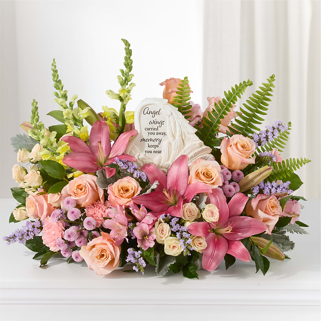 Gentle Light Arrangement – GOOSEBERRIES FLOWER SHOP BY BERKOT'S, Twin Lakes WI