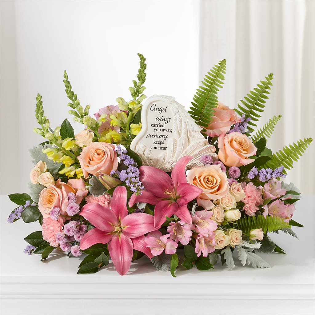 Gentle Light Arrangement – GOOSEBERRIES FLOWER SHOP BY BERKOT'S, Twin Lakes WI