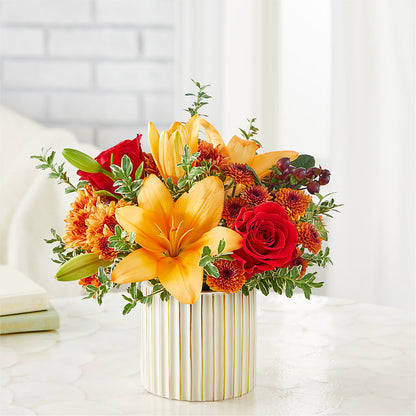 Scarlet Skies Bouquet – GOOSEBERRIES FLOWER SHOP BY BERKOT'S, Twin Lakes WI