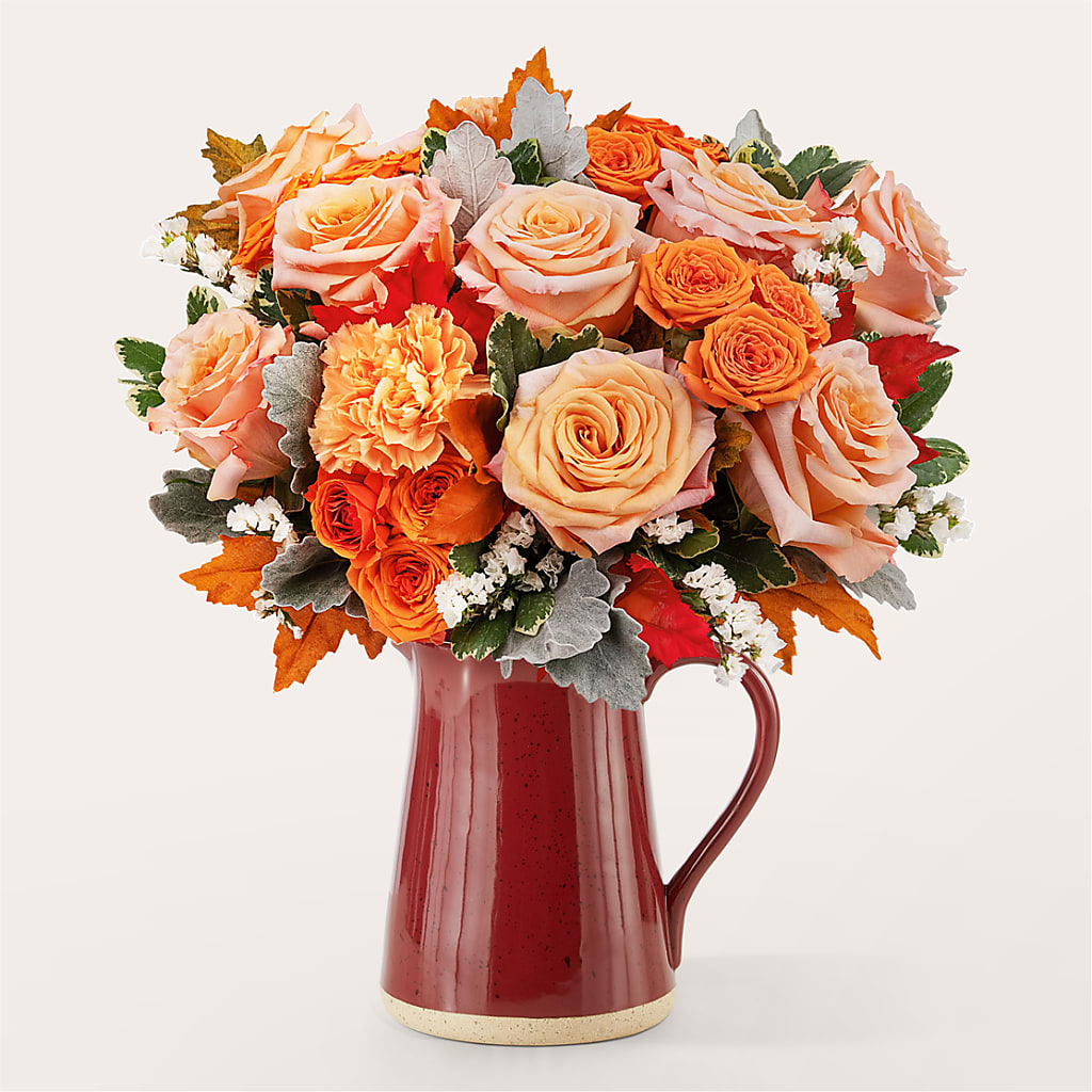 Pumpkin Pie Bouquet – GOOSEBERRIES FLOWER SHOP BY BERKOT'S, Twin Lakes WI