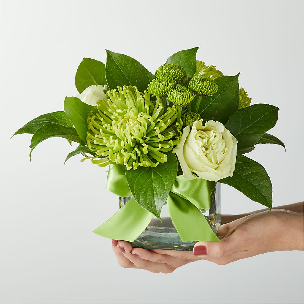Emerald Forest Bouquet – GOOSEBERRIES FLOWER SHOP BY BERKOT'S, Twin Lakes WI