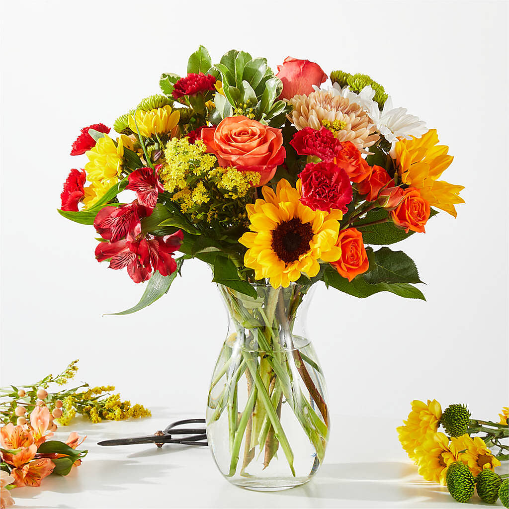 Fall Delight – A Florist Original – GOOSEBERRIES FLOWER SHOP BY BERKOT'S, Twin Lakes WI