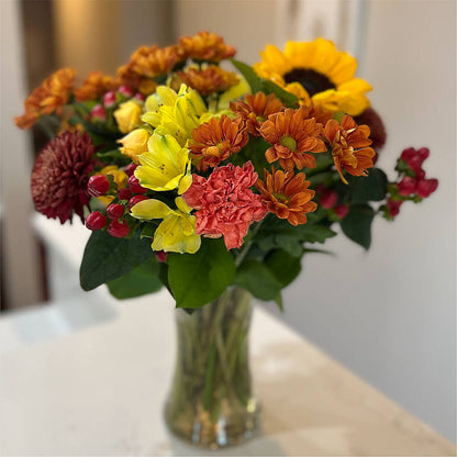 Fall Delight – A Florist Original – GOOSEBERRIES FLOWER SHOP BY BERKOT'S, Twin Lakes WI