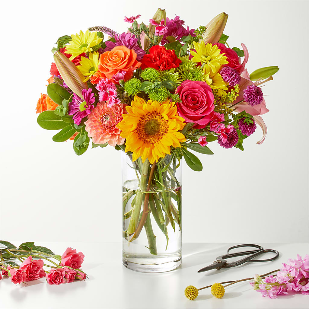 Cue the Confetti - A Florist Original – GOOSEBERRIES FLOWER SHOP BY BERKOT'S, Twin Lakes WI