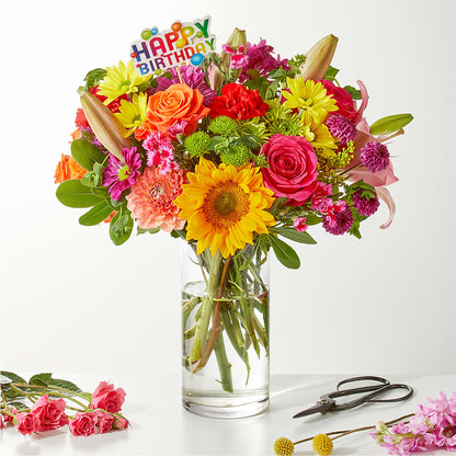 Cue the Confetti - A Florist Original – GOOSEBERRIES FLOWER SHOP BY BERKOT'S, Twin Lakes WI