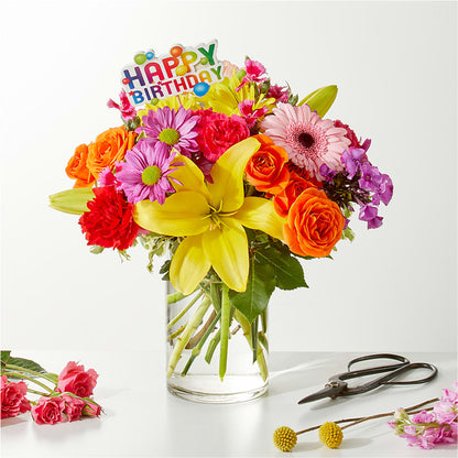 Cue the Confetti - A Florist Original – GOOSEBERRIES FLOWER SHOP BY BERKOT'S, Twin Lakes WI