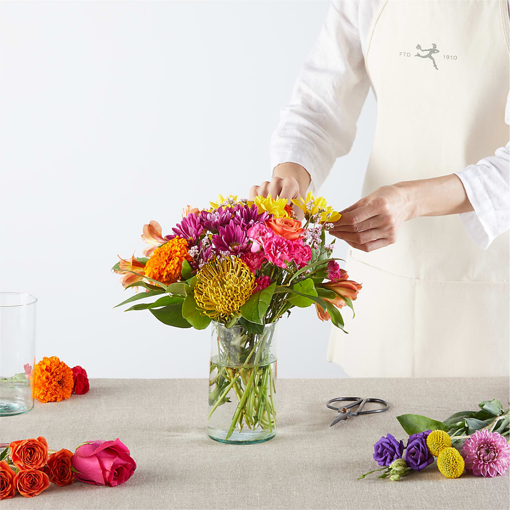 Feast of Color – A Florist Original – GOOSEBERRIES FLOWER SHOP BY BERKOT'S, Twin Lakes WI