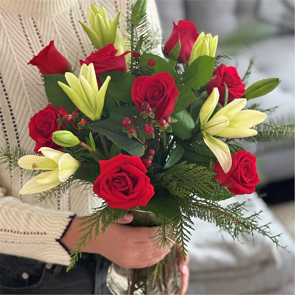Glittering Lights Bouquet – GOOSEBERRIES FLOWER SHOP BY BERKOT'S, Twin Lakes WI
