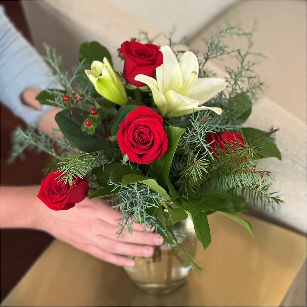 Glittering Lights Bouquet – GOOSEBERRIES FLOWER SHOP BY BERKOT'S, Twin Lakes WI