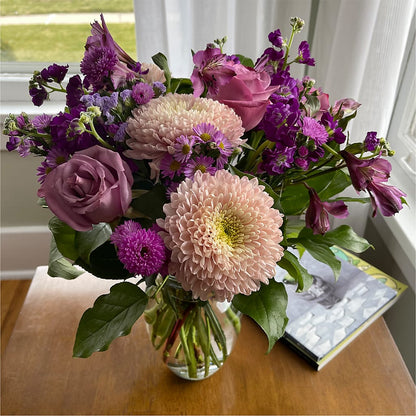 Ultraviolet Bouquet – GOOSEBERRIES FLOWER SHOP BY BERKOT'S, Twin Lakes WI