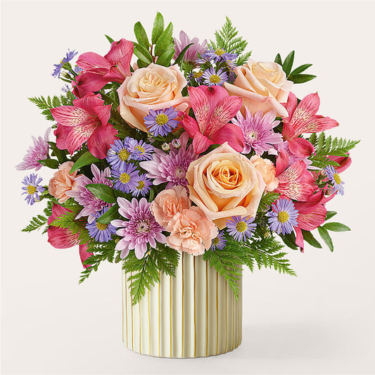 Sunset Serenade Bouquet – GOOSEBERRIES FLOWER SHOP BY BERKOT'S, Twin Lakes WI